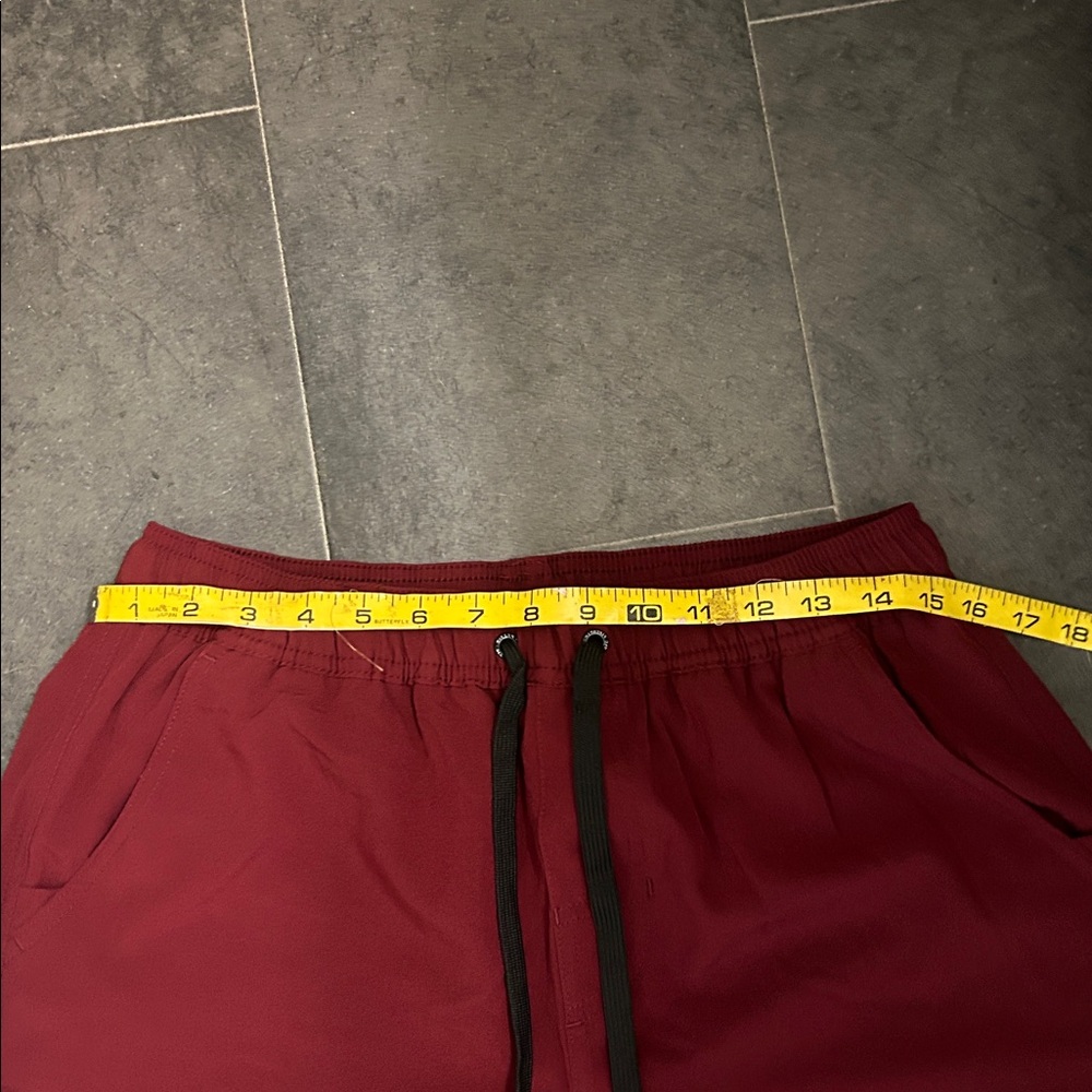 Dixxon flannel company Medium  The Brad maroon premium lined athletic shorts - Picture 5 of 6